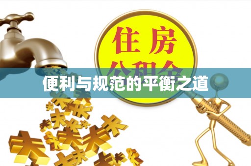 宁强便利与规范的平衡之道