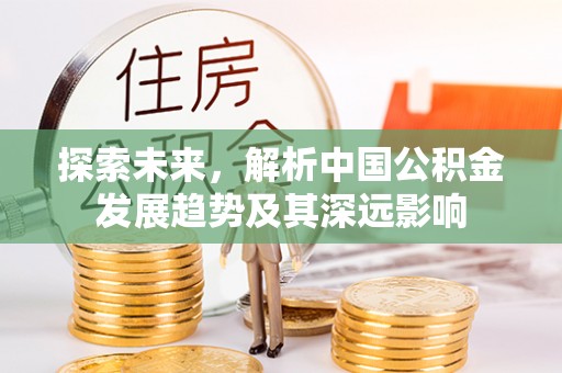 宁强探索未来，解析中国公积金发展趋势及其深远影响