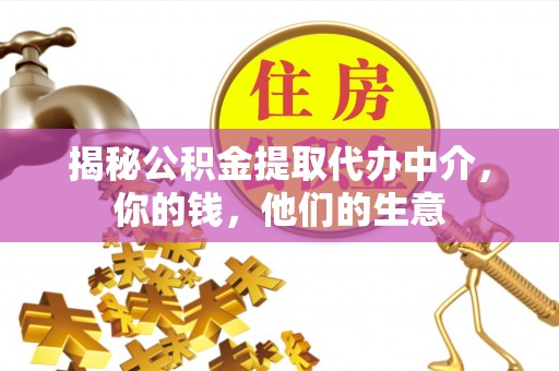 宁强揭秘公积金提取代办中介，你的钱，他们的生意