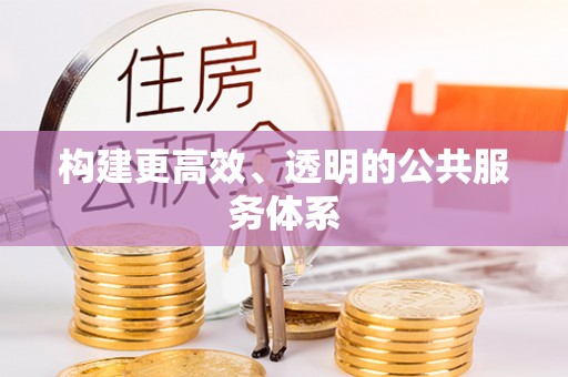 宁强构建更高效、透明的公共服务体系