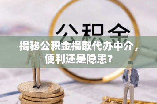 宁强揭秘公积金提取代办中介，便利还是隐患？