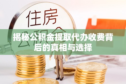 宁强揭秘公积金提取代办收费背后的真相与选择