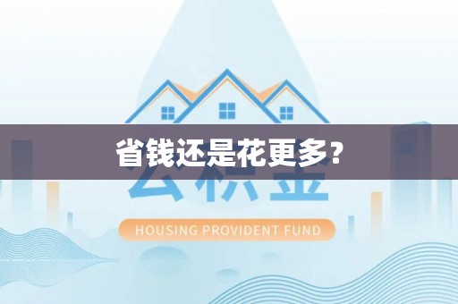 宁强省钱还是花更多？