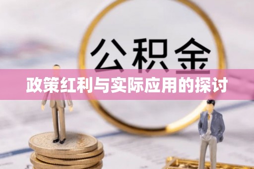 宁强政策红利与实际应用的探讨