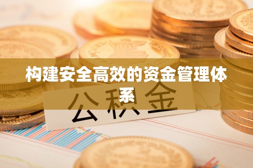 宁强构建安全高效的资金管理体系