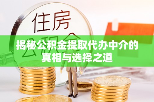 宁强揭秘公积金提取代办中介的真相与选择之道