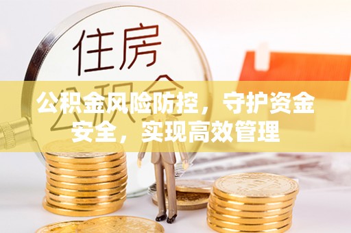 宁强公积金风险防控，守护资金安全，实现高效管理