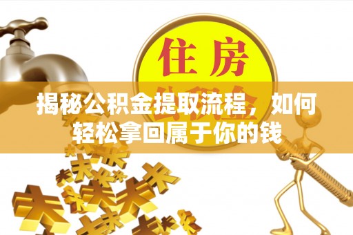 宁强揭秘公积金提取流程，如何轻松拿回属于你的钱