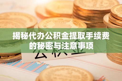 宁强揭秘代办公积金提取手续费的秘密与注意事项