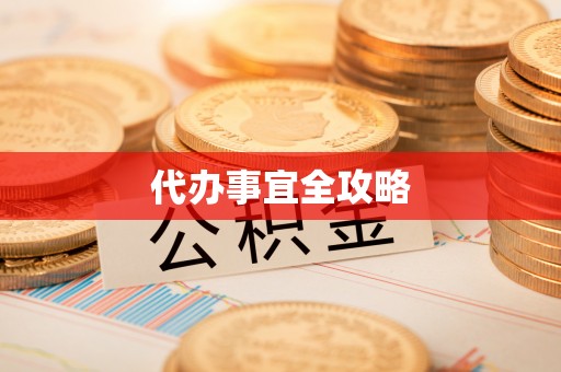 宁强代办事宜全攻略
