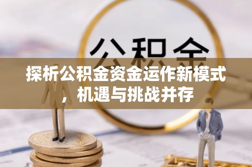 宁强探析公积金资金运作新模式，机遇与挑战并存